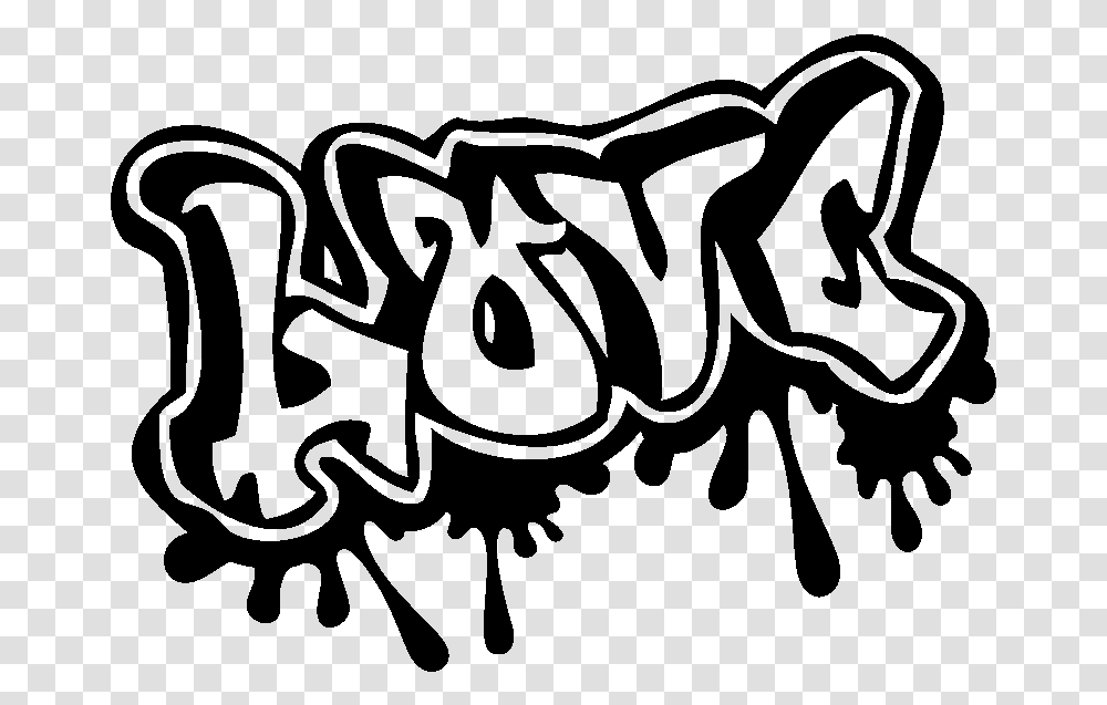 Graffitti Graffiti Love Sticker, Gray, World Of Warcraft Transparent Png