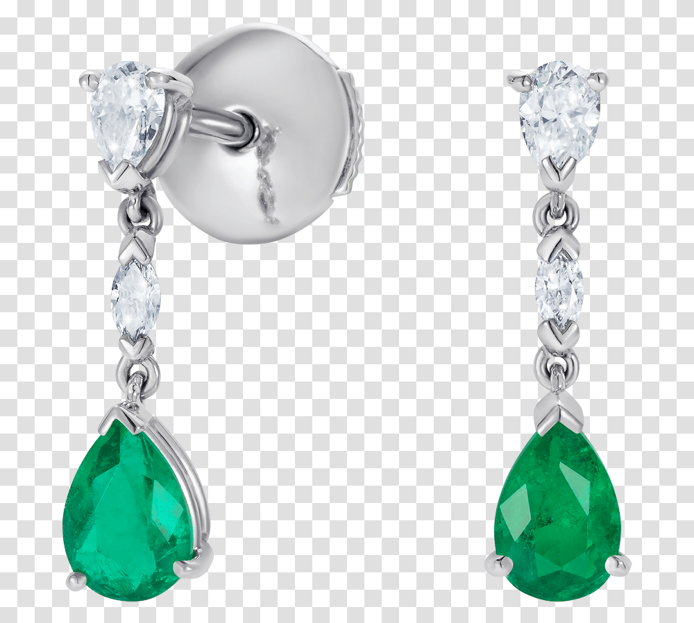 Grafton Emerald And Diamond Drop Earrings Earrings, Jewelry, Accessories, Accessory, Gemstone Transparent Png