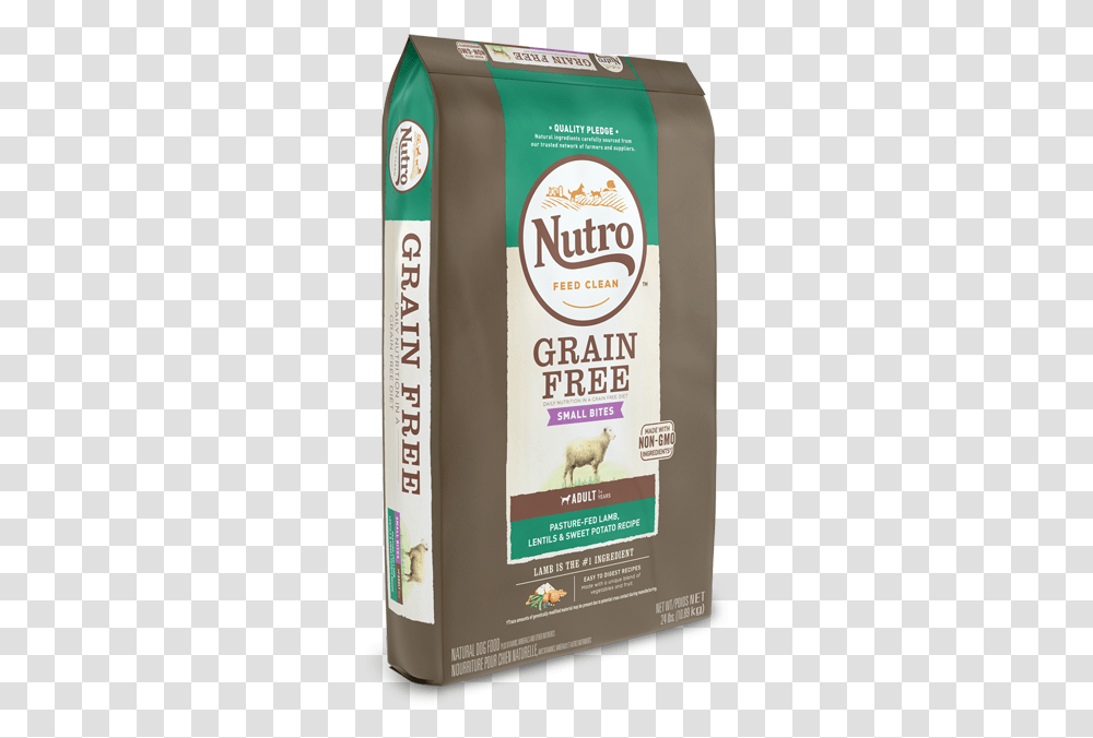 Grain Free Small Bites Adult Lamb Nutro Dog Food Grain Free Small Bites, Flour, Powder, Sheep, Mammal Transparent Png