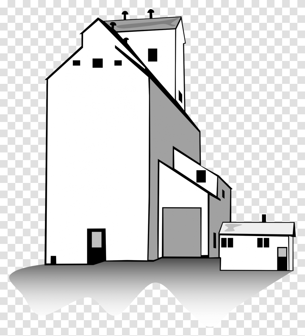 Grain Milling Clipart, Building, Architecture, Construction Crane, Tower Transparent Png