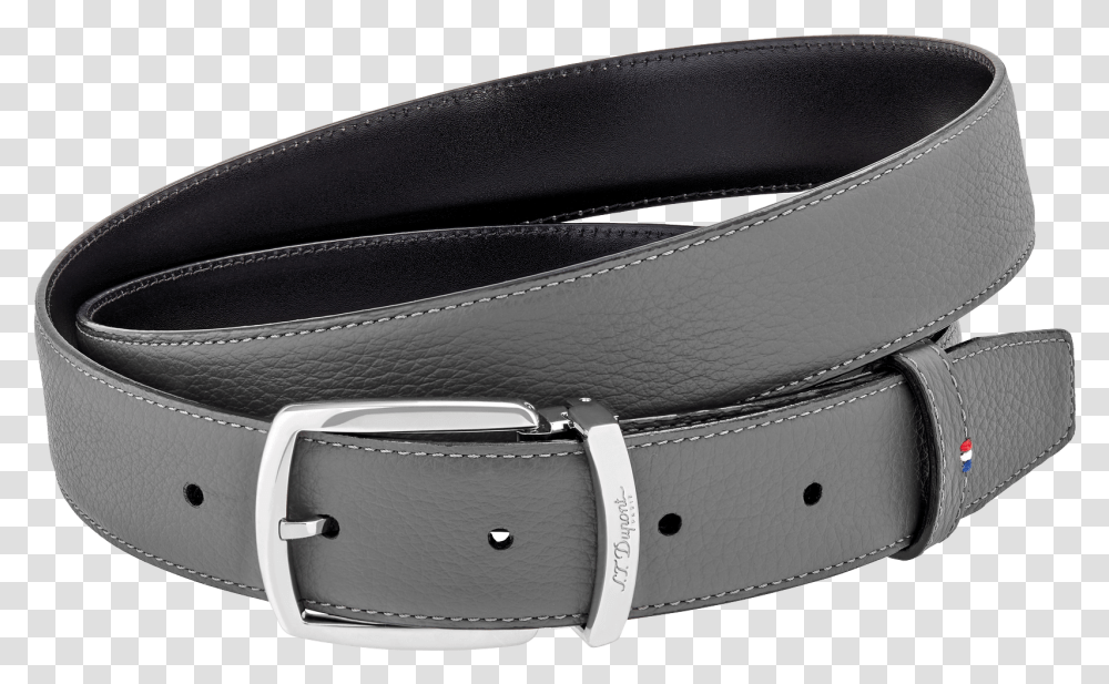 Grained Leather And Palladium Finish Line D Belt 35 Mm Buckle, Accessories, Accessory Transparent Png