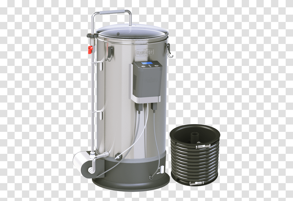 Grainfather Connect, Mixer, Appliance, Sink Faucet, Barrel Transparent Png