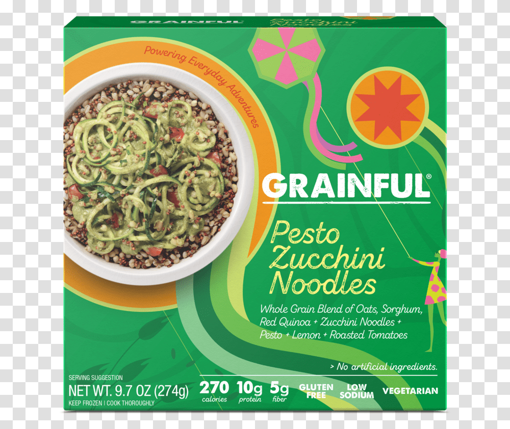 Grainful Target 3d Mockup V1 Pesto Zucchini Noodles Frozen Entrees Grainful Products, Advertisement, Flyer, Poster, Paper Transparent Png