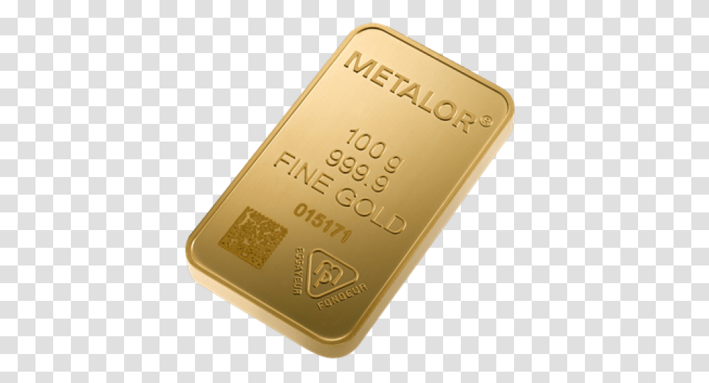 Gram Metalor Gold Bar Gold Transparent Png