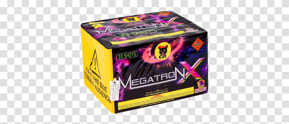Gram Repeater Firework Megatron 33 Shot Box, Poster, Advertisement, Flyer, Paper Transparent Png