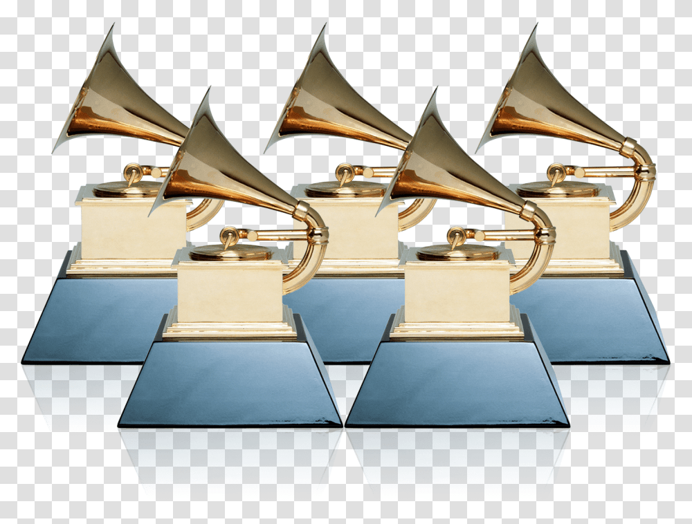 Grammy Award Grammy Award Trophy, Horn, Brass Section, Musical Instrument, Tuba Transparent Png