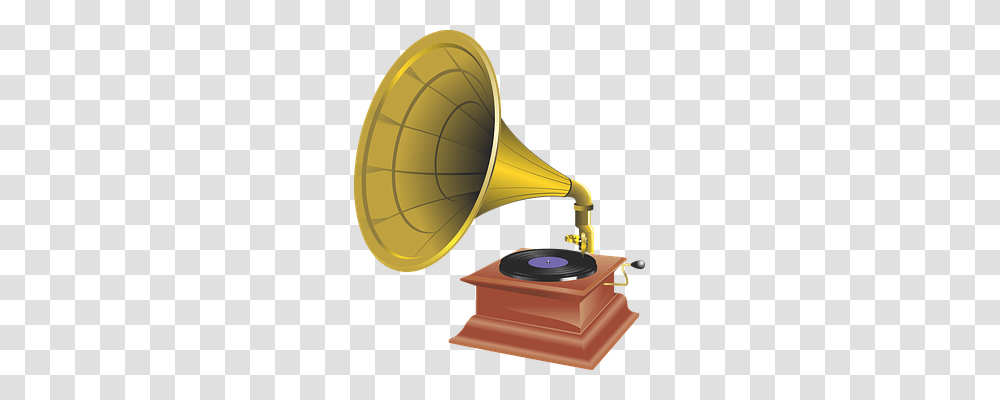 Gramophone Music, Horn, Brass Section, Musical Instrument Transparent Png