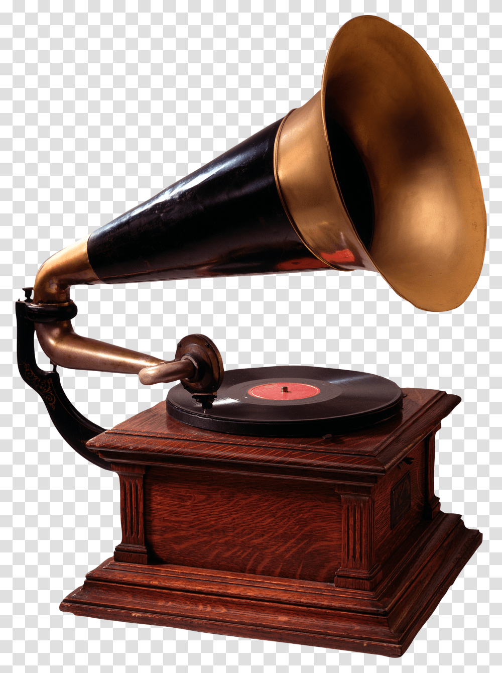 Gramophone, Electronics, Speaker, Audio Speaker, Bronze Transparent Png