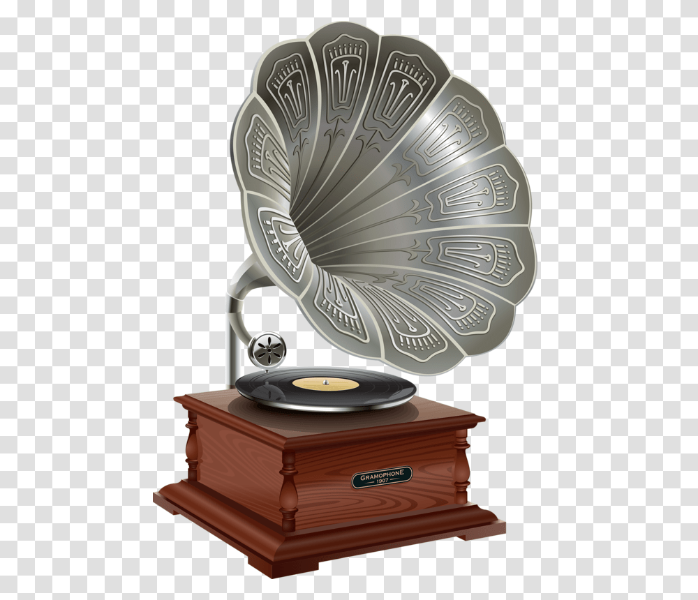 Gramophone, Helmet, Apparel, Bronze Transparent Png