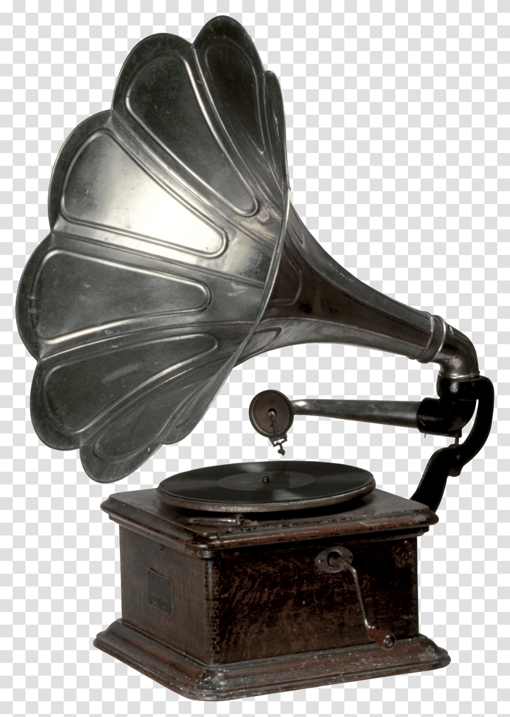 Gramophone, Helmet, Apparel, Horn Transparent Png