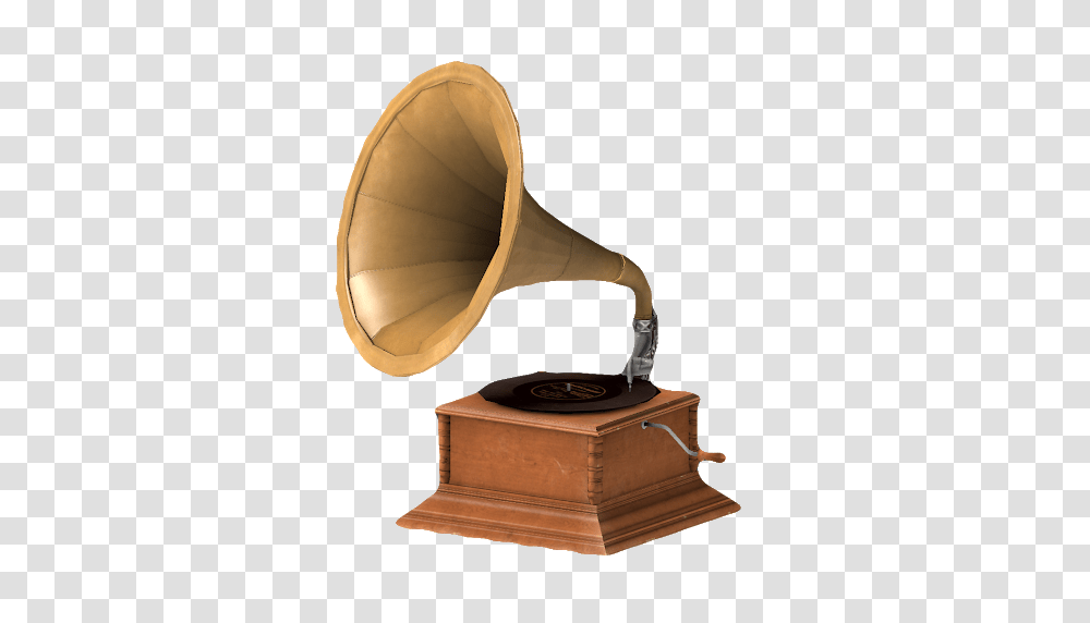 Gramophone, Horn, Brass Section, Musical Instrument, Lamp Transparent Png