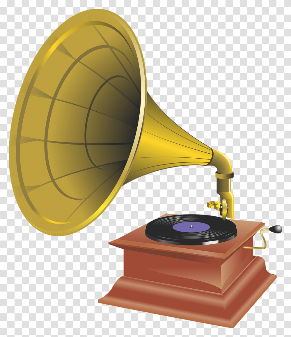 Gramophone, Horn, Brass Section, Musical Instrument Transparent Png