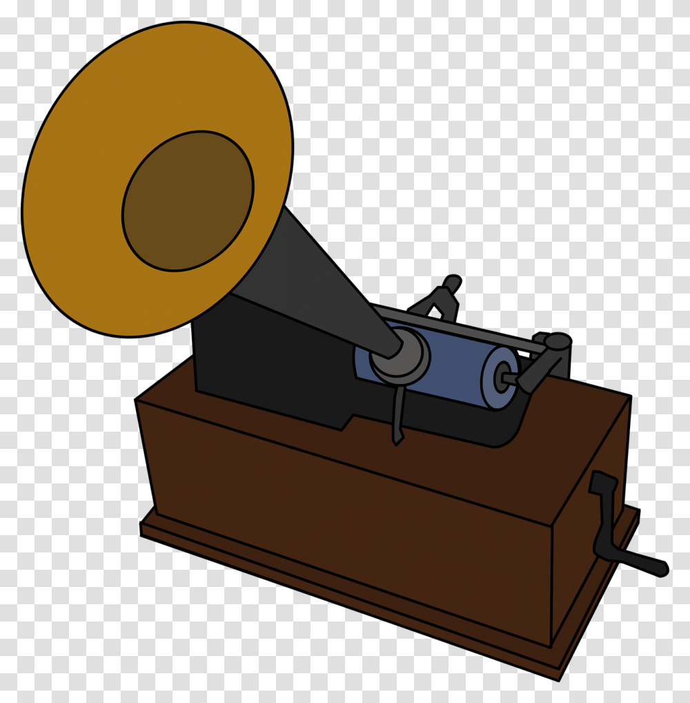 Gramophone, Weapon, Horn, Brass Section, Musical Instrument Transparent Png