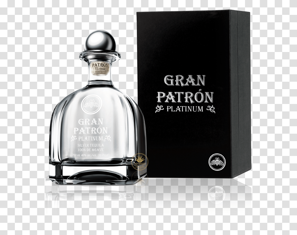 Gran Patron Platinum Patron Platinum Tequila, Liquor, Alcohol, Beverage, Drink Transparent Png