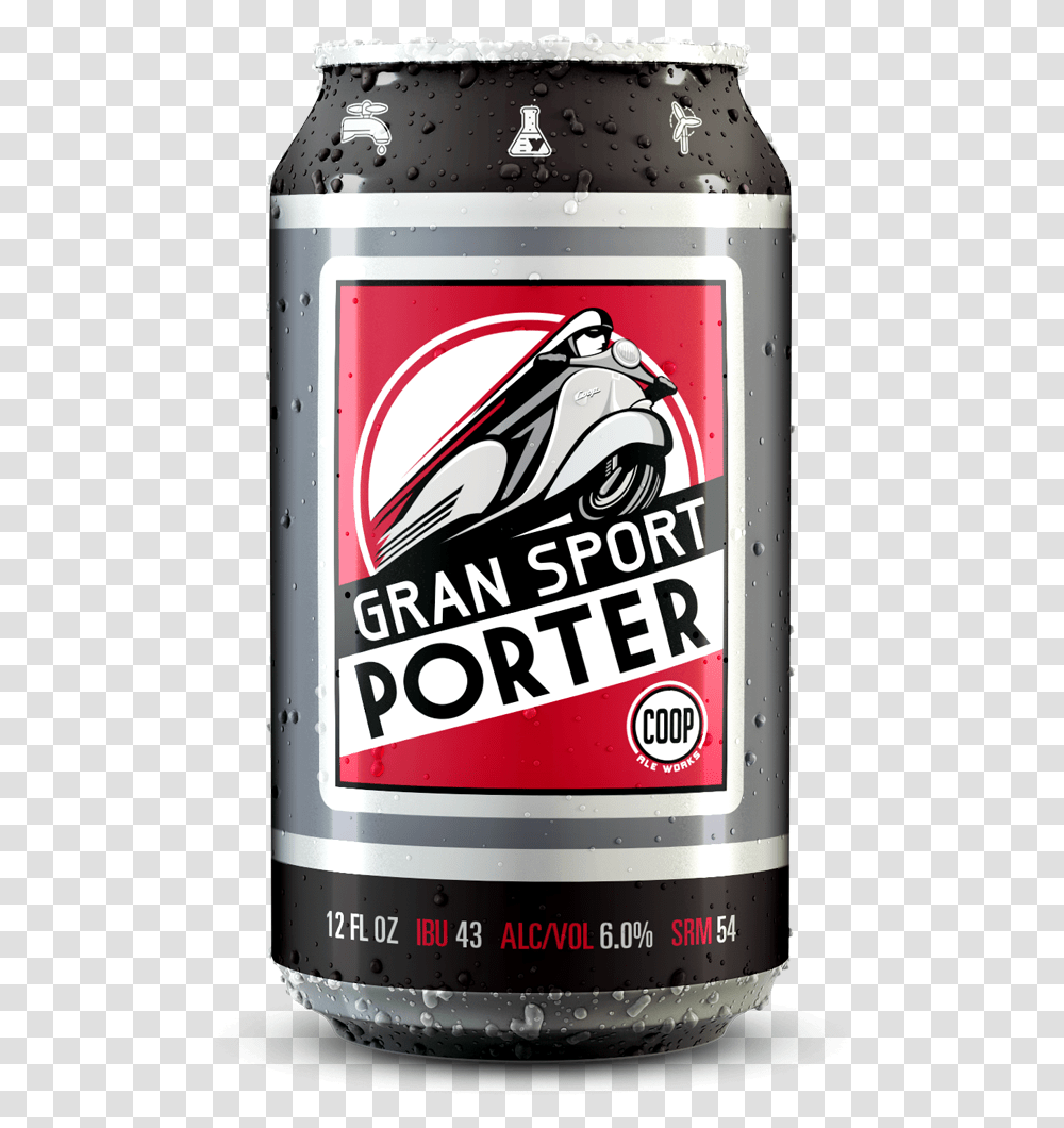 Gran Sport Porter Coop Gran Sport Porter, Tin, Can, Soda, Beverage Transparent Png