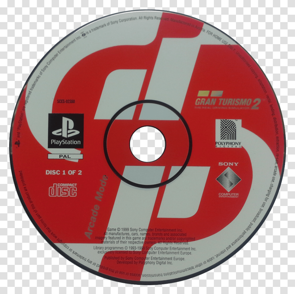 Gran Turismo 2 Details Launchbox Games Database Gran Turismo 2 Ps1 Disc, Disk, Dvd, Road Sign, Symbol Transparent Png