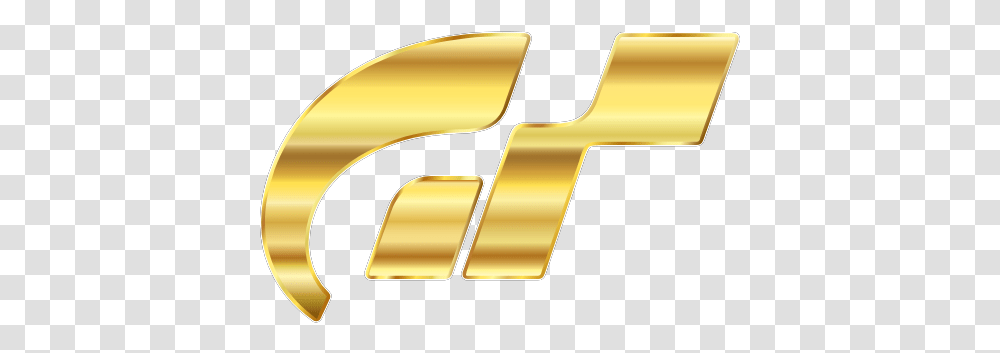 Gran Turismo Logo Gold, Text, Number, Symbol, Treasure Transparent Png