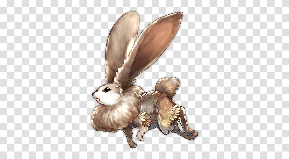 Granblue Fantasy Wiki Granblue White Rabbit, Bird, Animal, Figurine, Person Transparent Png