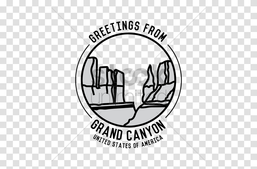 Grand Canyon Clipart Black And White, Bow, Glass, Tabletop Transparent Png