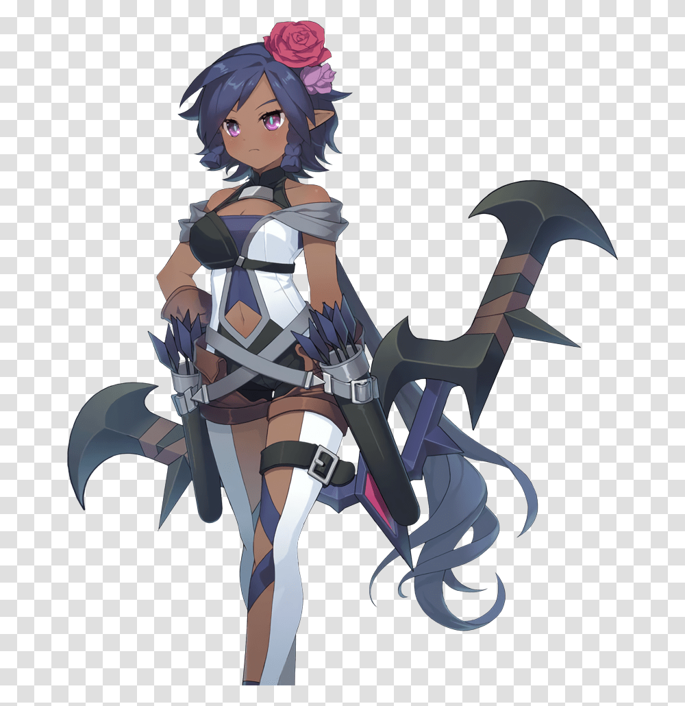 Grand Chase Rose, Person, Human, Toy, Costume Transparent Png