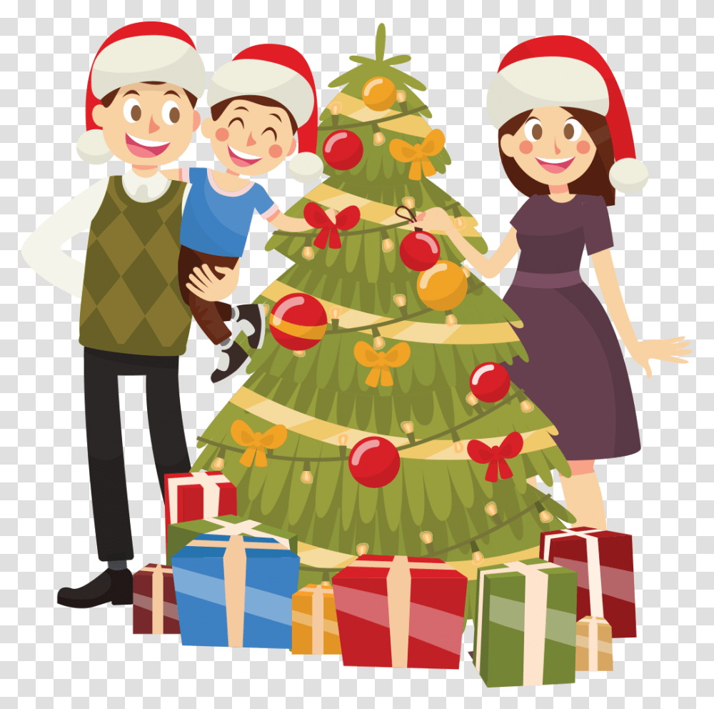 Grand Family Noel Cartoon, Tree, Plant, Christmas Tree, Ornament Transparent Png