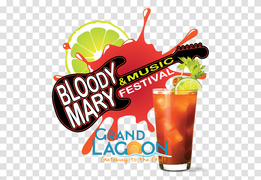 Grand Lagoon Bloody Mary And Music Festival Bloody Mary Zombie, Cocktail, Alcohol, Beverage, Plant Transparent Png