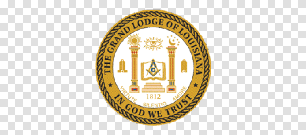 Grand Lodge Of The State Louisiana Vertical, Logo, Symbol, Badge, Vegetation Transparent Png