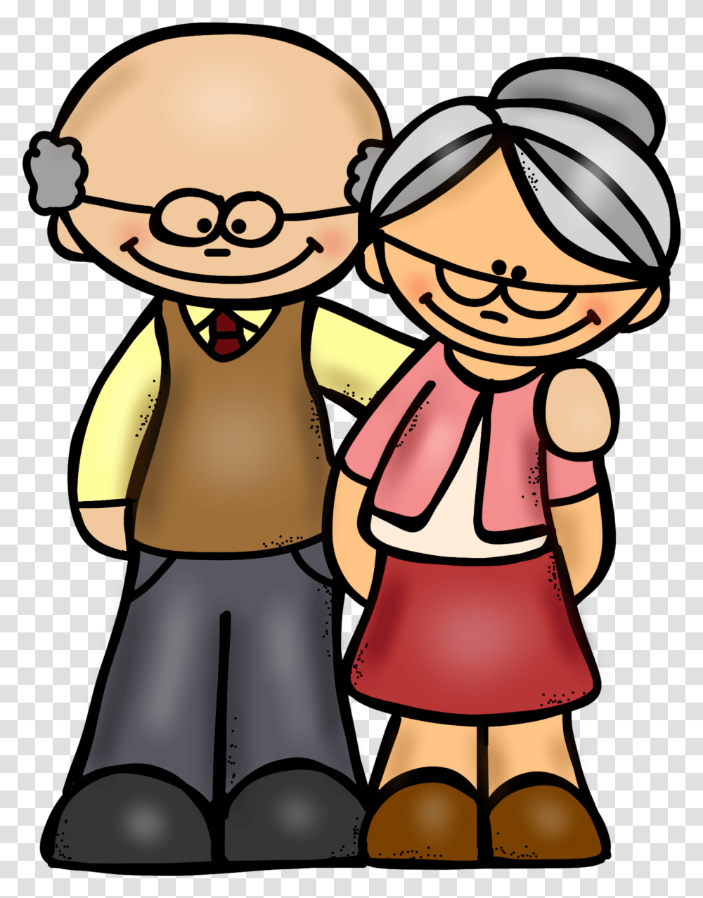 Grand Parents Day Board Decorations Clipart Download Grandparents Day For Coloring, Family, Girl, Female, Book Transparent Png