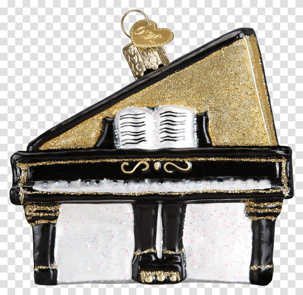 Grand Piano Glass Ornament Ornaments For Christmas Music, Leisure Activities, Musical Instrument, Symbol, Upright Piano Transparent Png