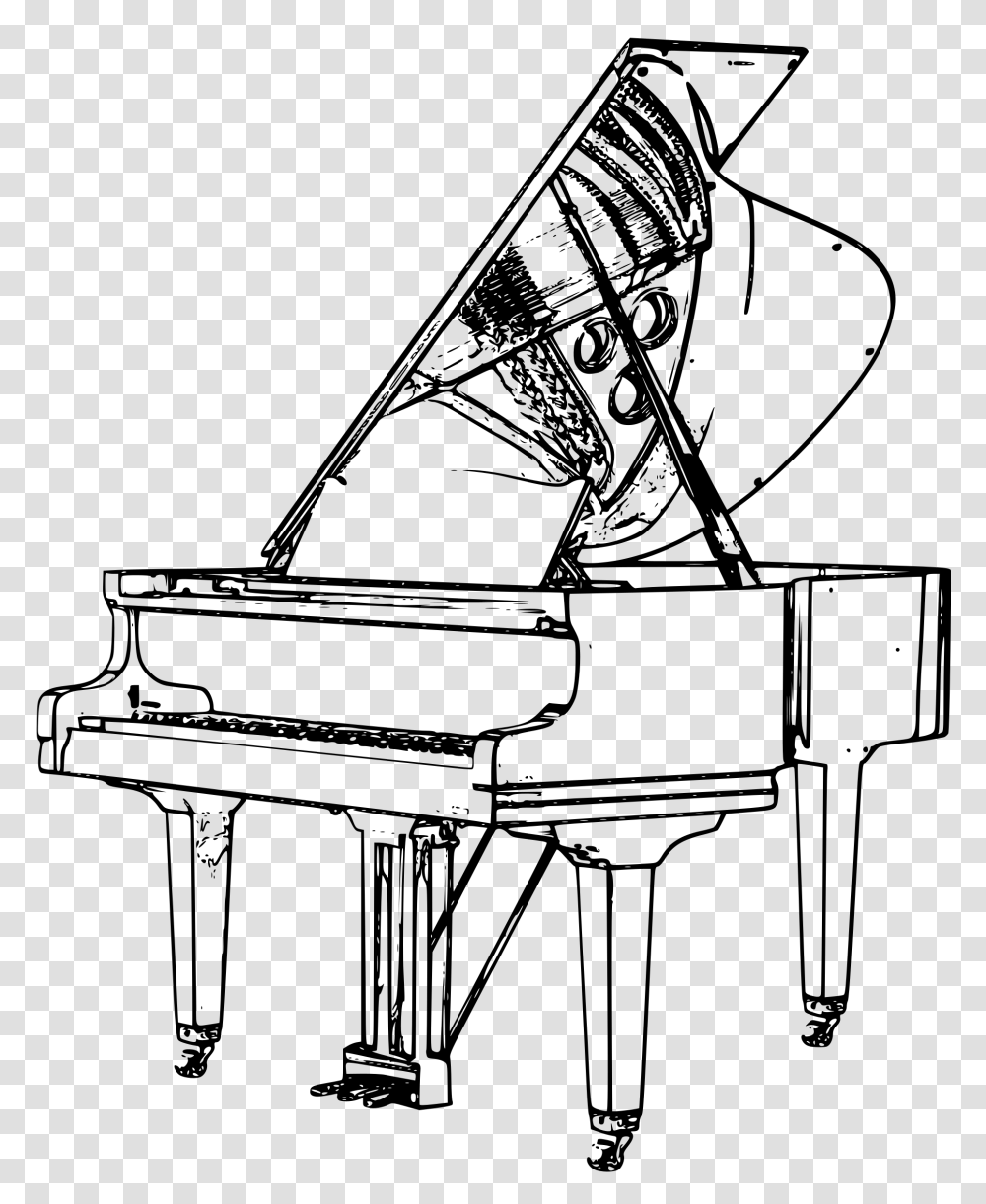 Grand Piano Icons, Gray, World Of Warcraft Transparent Png