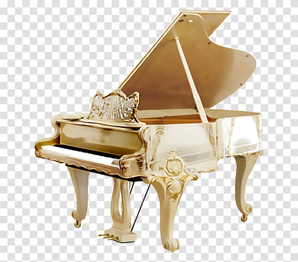 Grand Piano Image Purepng Free Cc0 Gold Piano, Leisure Activities, Musical Instrument Transparent Png