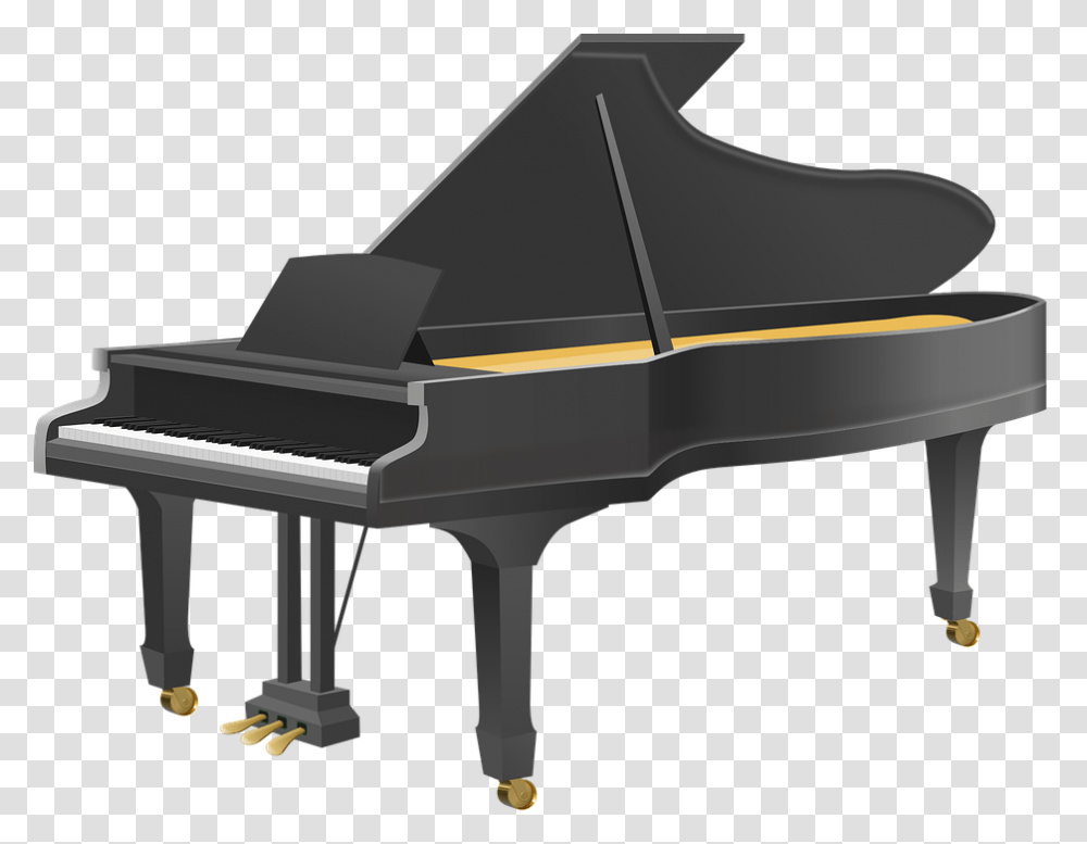 Grand Piano Music Musical Grand Piano No Background, Leisure Activities, Musical Instrument,  Transparent Png
