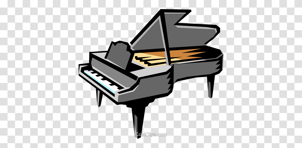 Grand Piano Royalty Free Vector Clip Art Illustration, Leisure Activities, Musical Instrument, Pianist, Performer Transparent Png