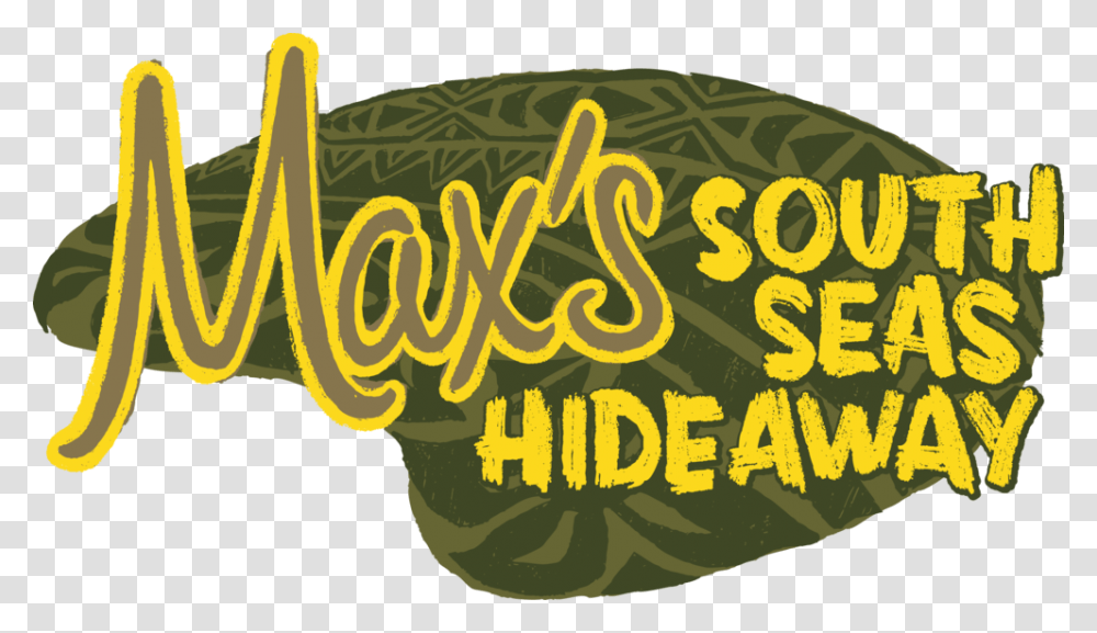 Grand Rapids Tiki Bar Max's South Seas Hideaway, Alphabet, Label, Outdoors Transparent Png