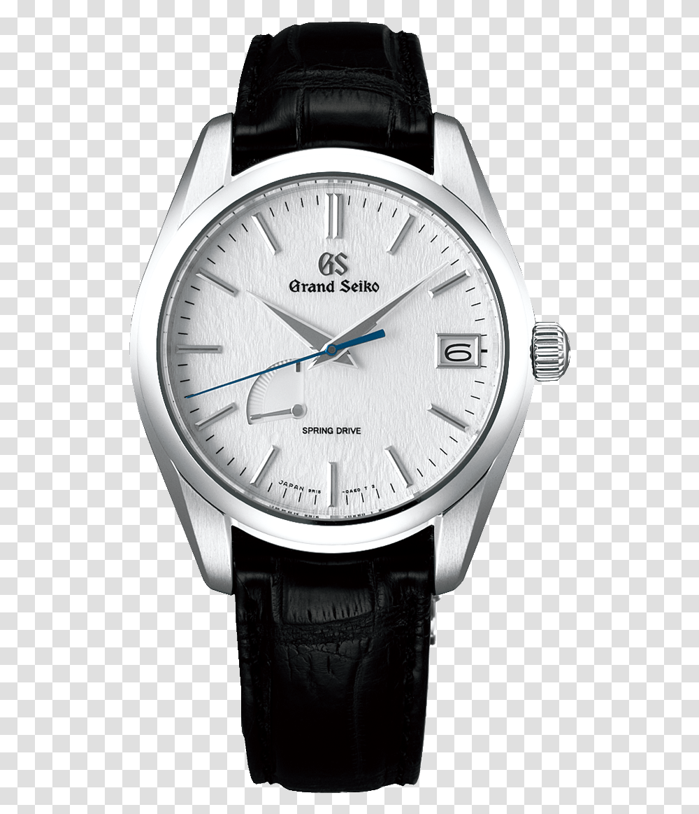 Grand Seiko Spring Drive White Gold Snowflake Strap Grand Seiko Spring Drive, Wristwatch, Clock Tower, Architecture, Building Transparent Png