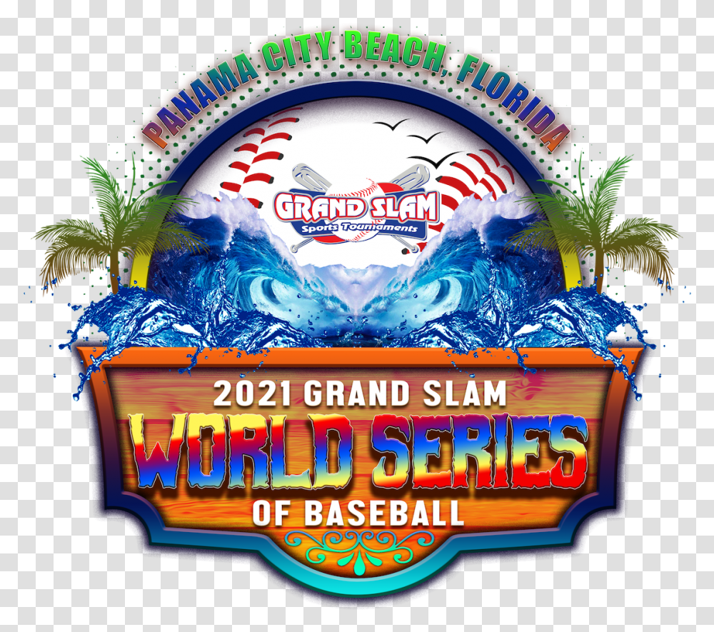 Grand Slam Sports Tournaments Baseball 2021 Grand Slam Baseball Tournaments, Leisure Activities, Meal, Vacation, Advertisement Transparent Png