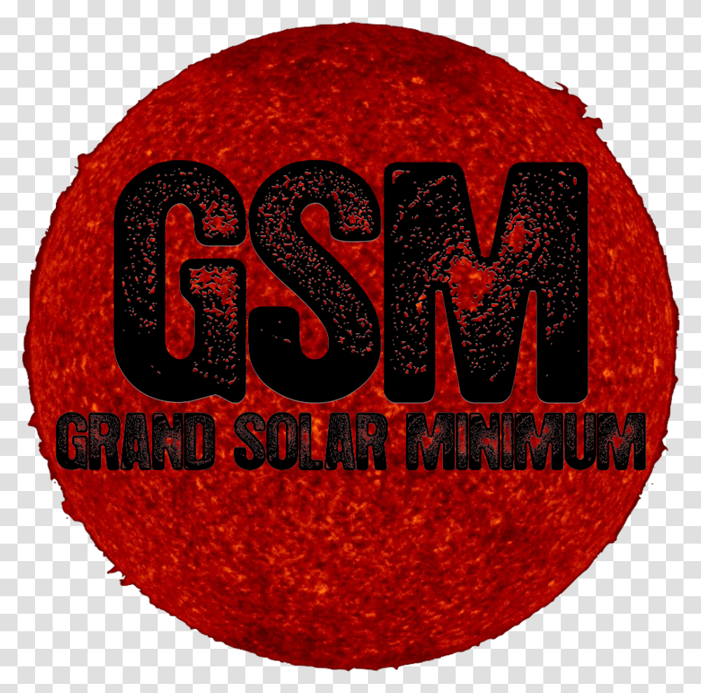 Grand Solar Minimum Climate Change Gsm News Label, Sphere, Alphabet, Word Transparent Png