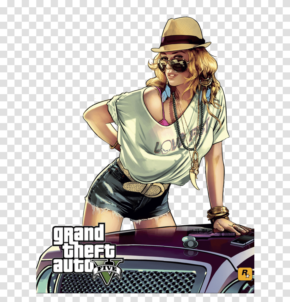 Grand Theft Auto File Download Free Gta 5, Person, Human, Sunglasses, Accessories Transparent Png