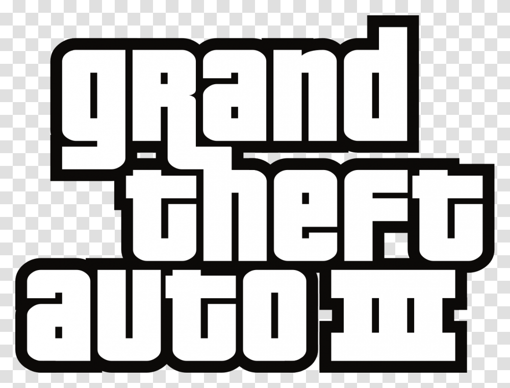 Grand Theft Auto Gta 3 Logo, Label, Scoreboard, Word Transparent Png