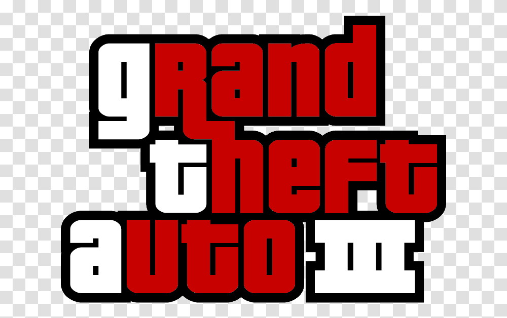 Grand Theft Auto Iii Gta 3 Logo, Text, Scoreboard, Minecraft, Alphabet Transparent Png
