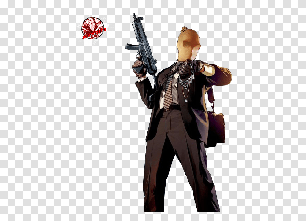 Grand Theft Auto Online By Ja Renders Gta V Characters, Person, Gun, Weapon Transparent Png