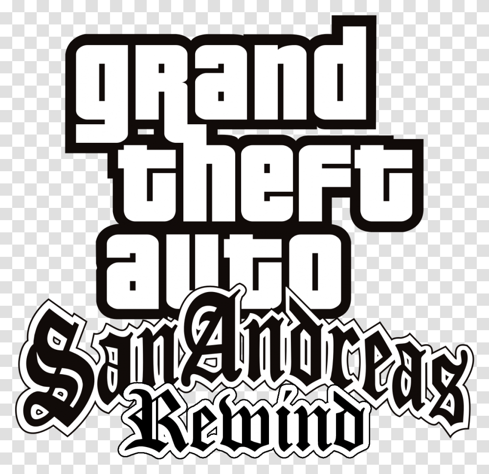Grand Theft Auto San Andreas Logo Logo Gta Sa, Text Transparent Png
