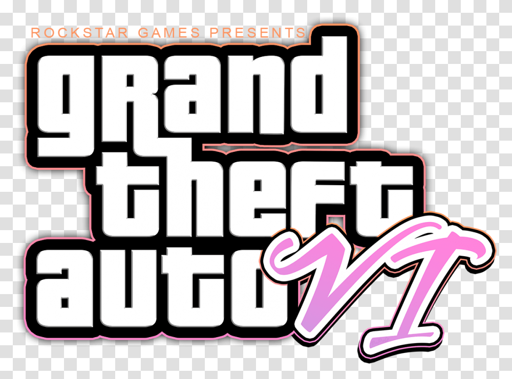 Grand Theft Auto, Text Transparent Png