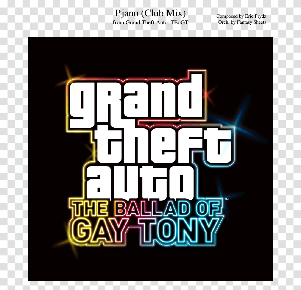 Grand Theft Auto The Ballad Of Gay Tony Transparent Png