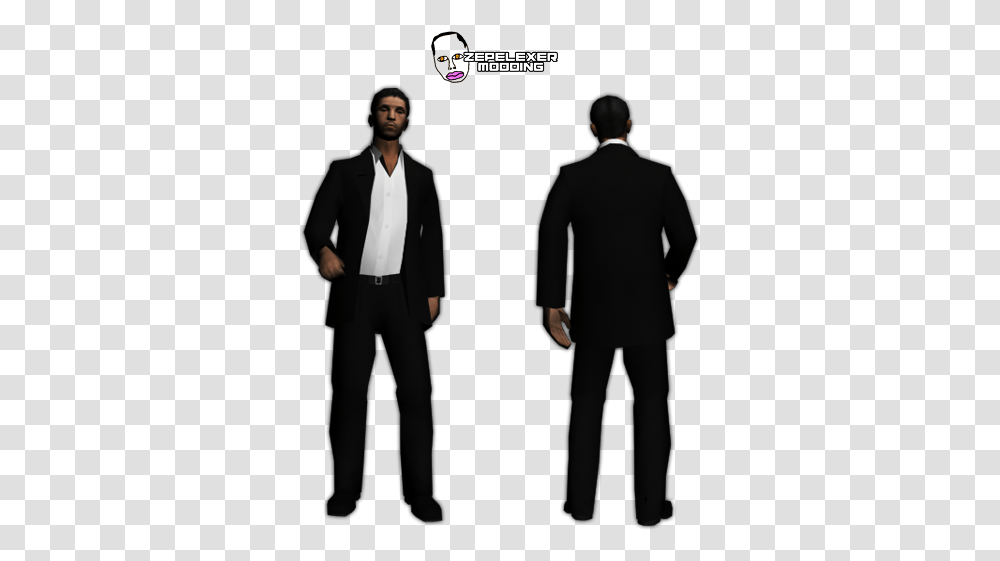 Grand Theft Auto Tuxedo, Suit, Overcoat, Person Transparent Png