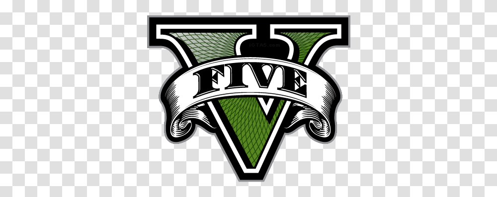 Grand Theft Auto V Oficialmente En Pc Grand Theft Auto V Logo, Symbol, Label, Text, Emblem Transparent Png