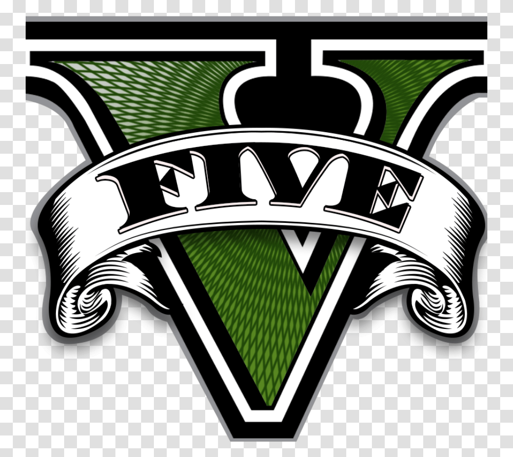 Grand Theft Auto V Passes 90 Million Units Shipped V De Gta, Logo, Symbol, Emblem, Text Transparent Png