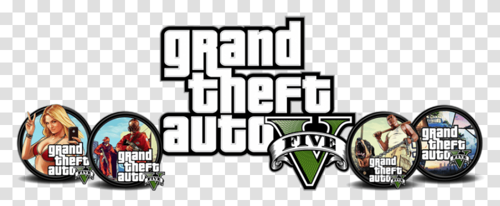 Grand Theft Auto V Ps3 Game Logo Game Gta, Person, Human Transparent Png
