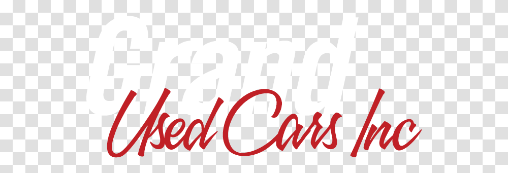 Grand Used Cars Inc Calligraphy, Number, Alphabet Transparent Png