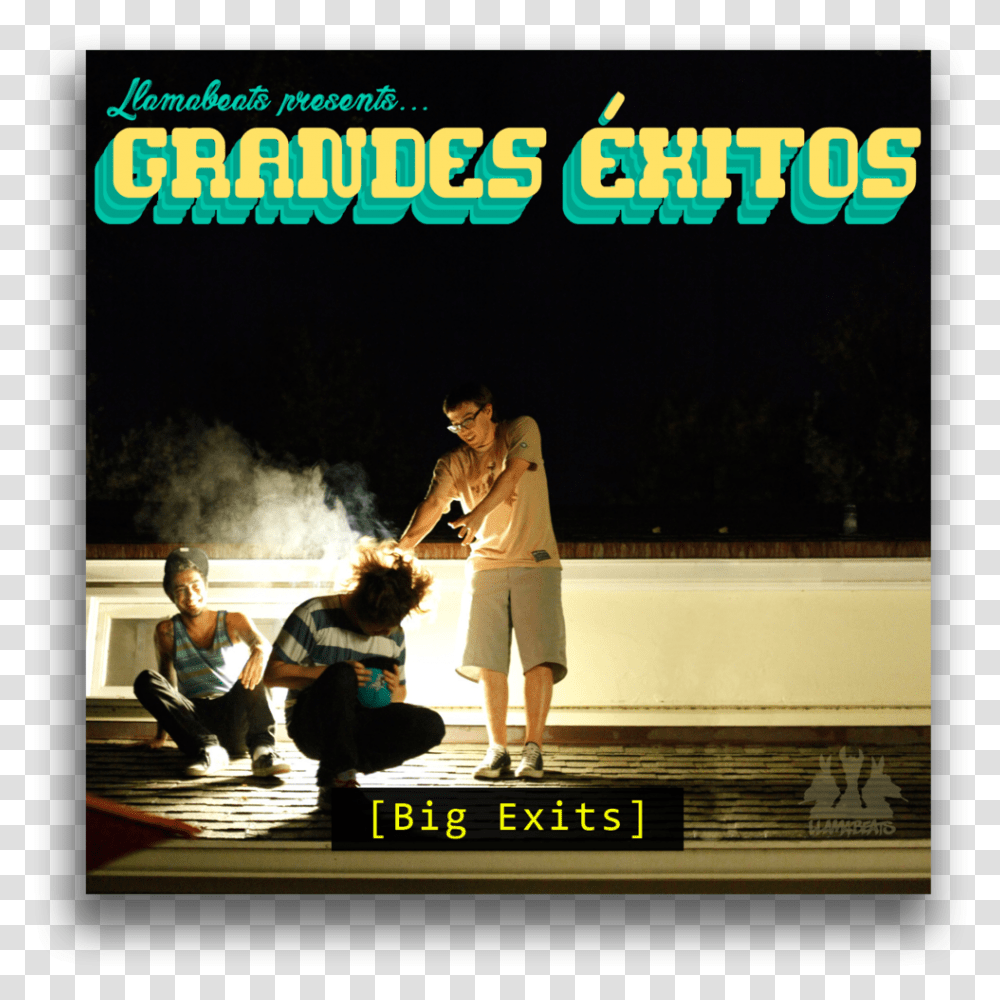 Grandesexitos Withshadow Poster, Person, Shorts, Shoe Transparent Png